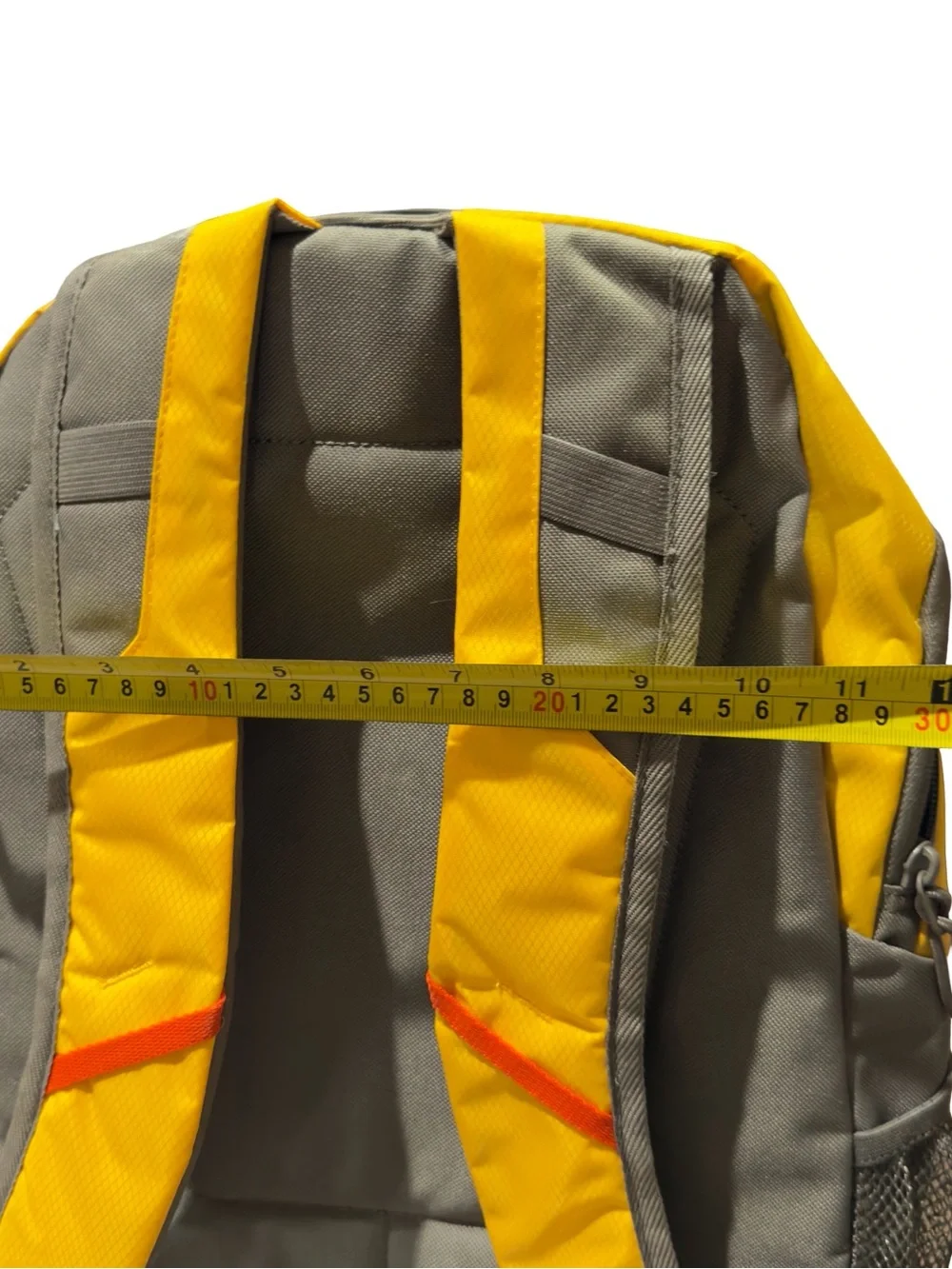Outdoor Products Yellow Men's Backpack with Gray and Orange Accents